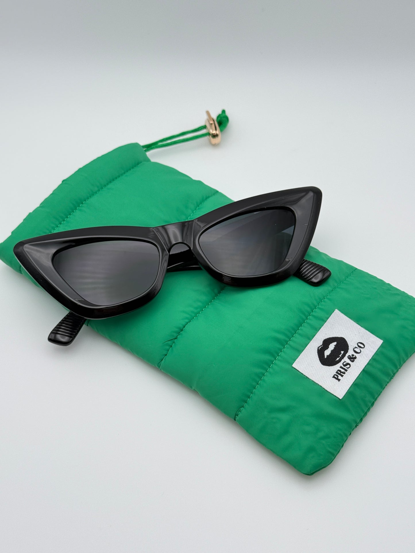 Panda stripe cat eye Sunglasses