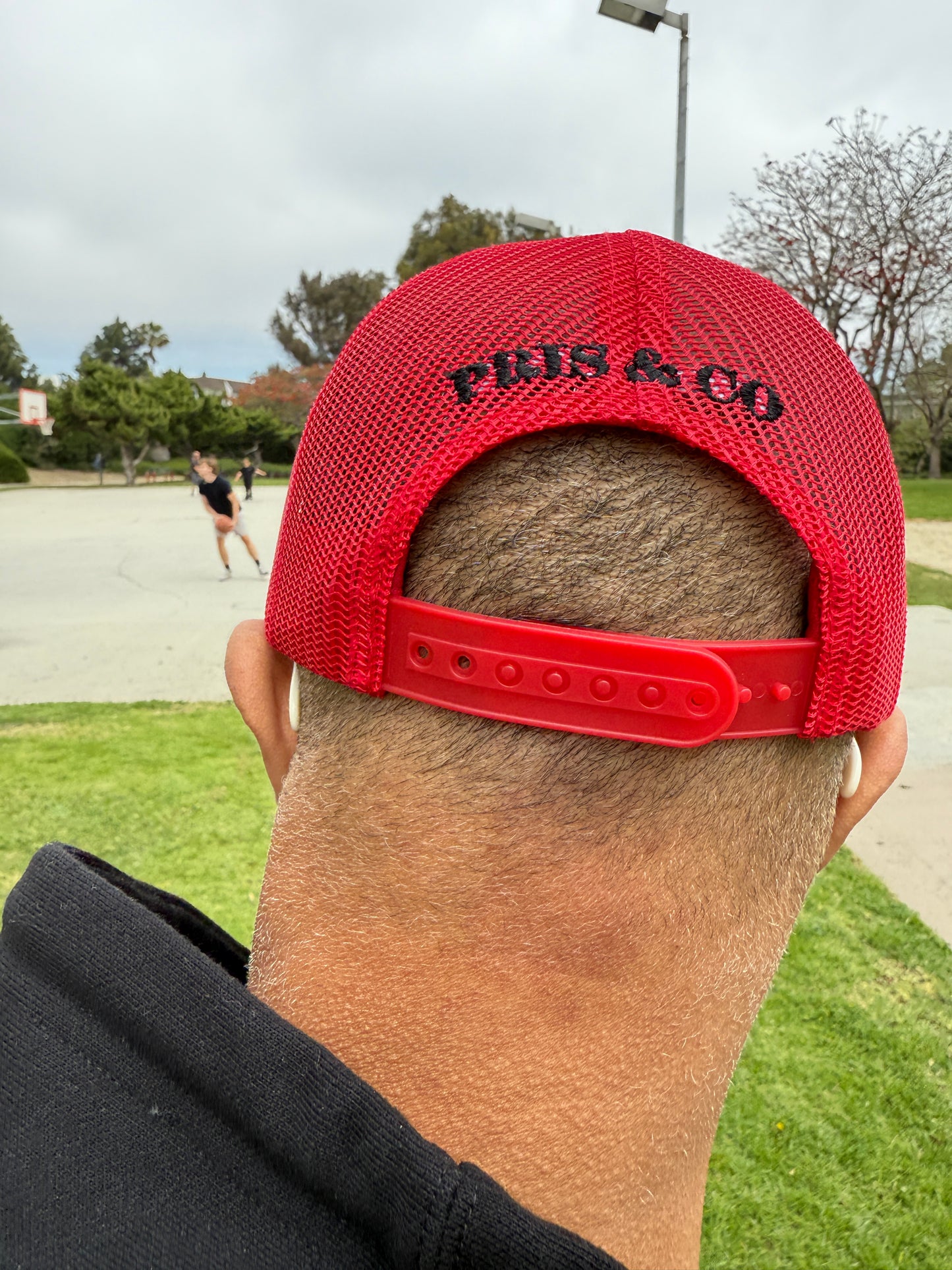 Droppin Gems Red Trucker Hat