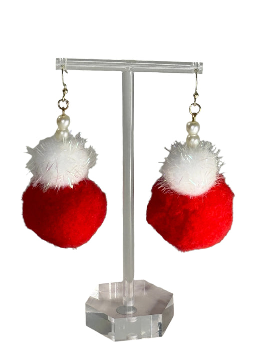 Candycane pom pom Performance Puffs
